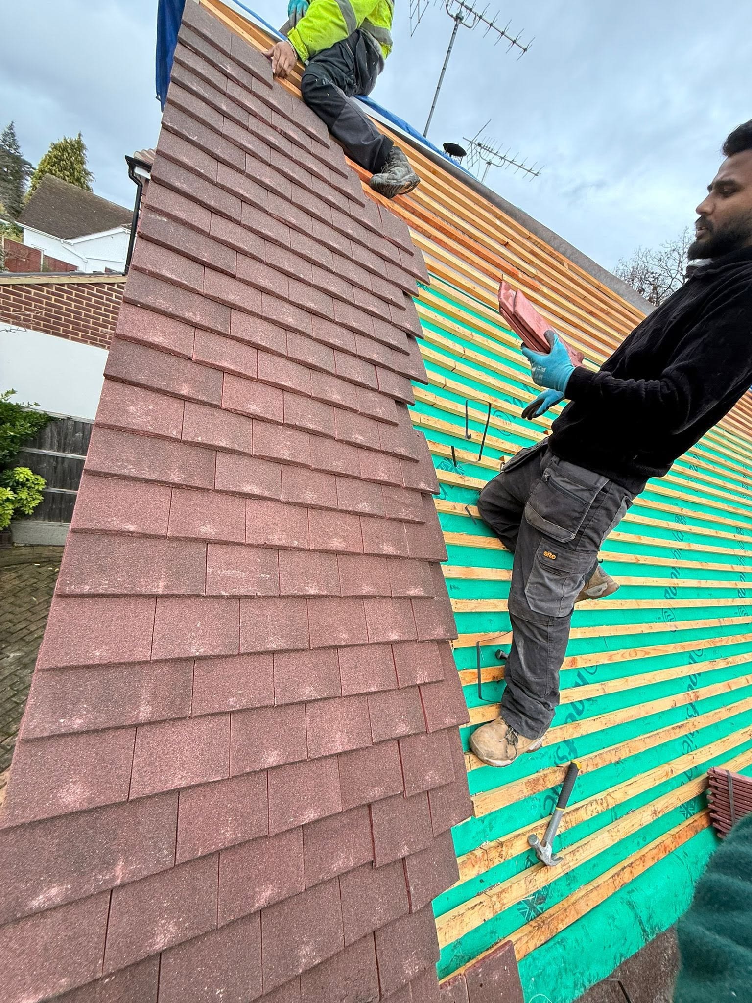 Tiled roof project 04